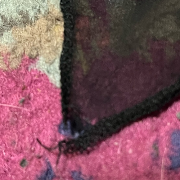 ABS Evening by Allen Swartz Black Chiffon and Satin Feel Vintage Style Dress - Picture 15 of 15